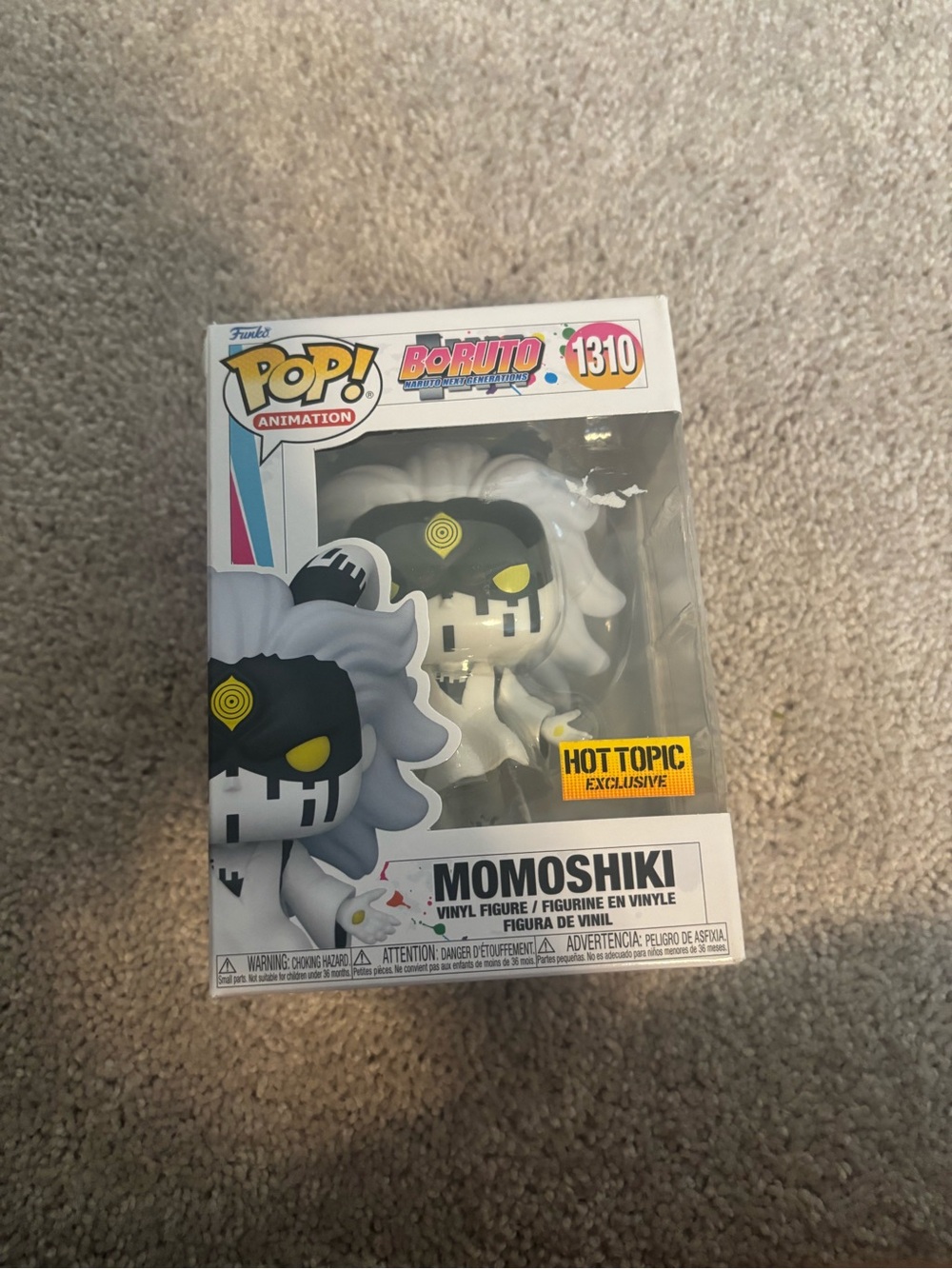 Momoshiki from “Boruto Naruto next generation” Hot topic exclusive!
